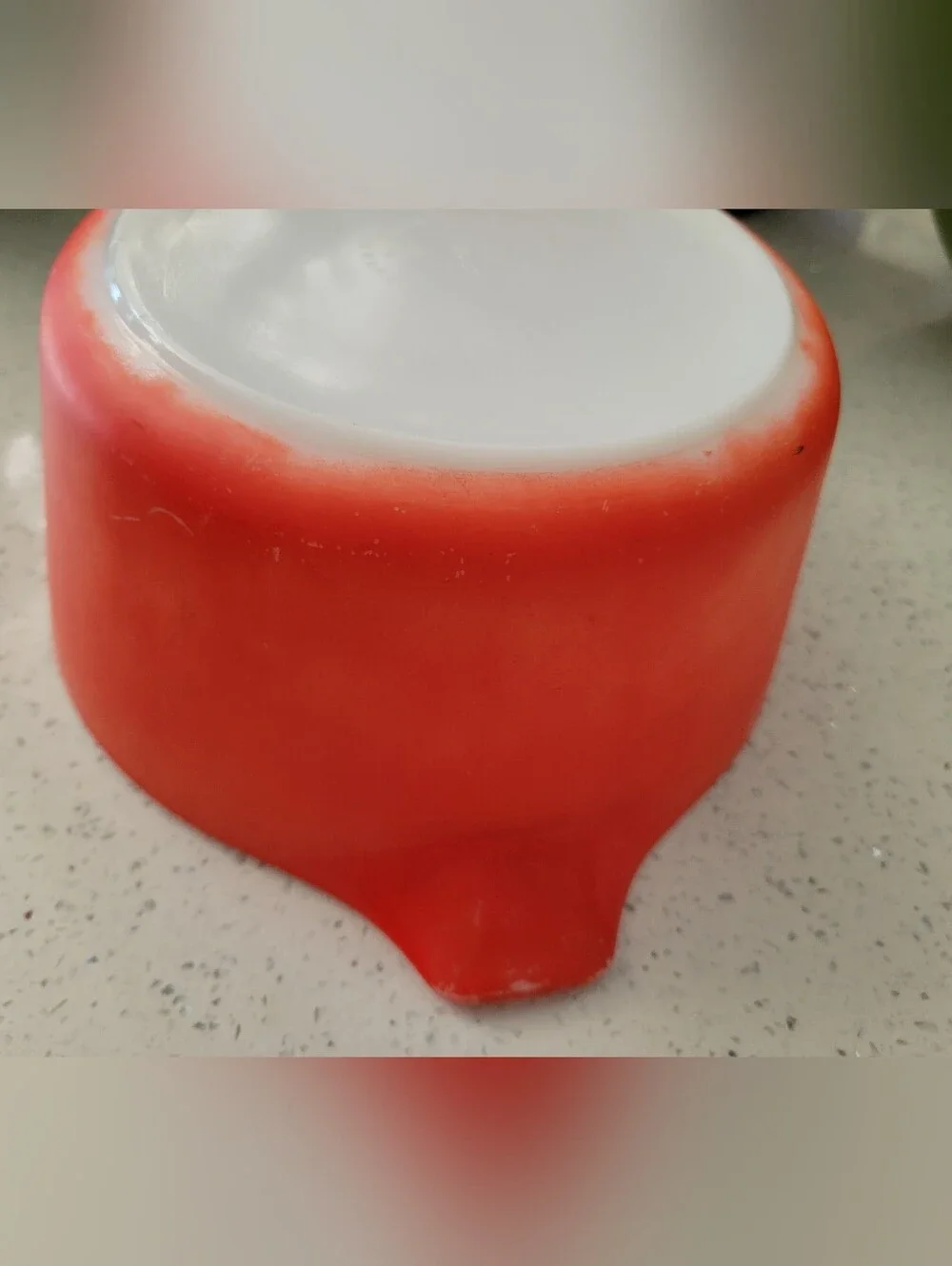 Vintage PYREX #474-B Red-Orange 1.5 Quart Cinderella Casserole Dish (No Lid)